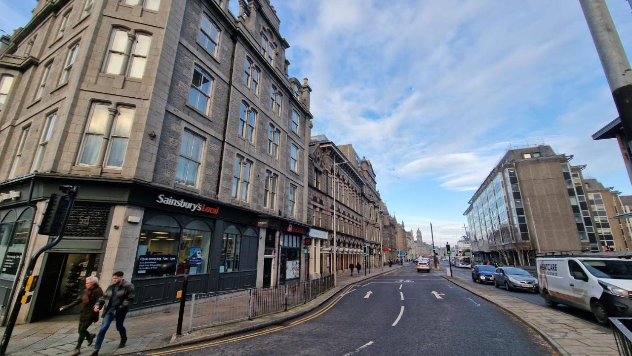 Modern Apartment In Aberdeen City Centre, Guild Street, Free Wifi Extérieur photo